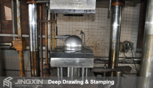 Metal stamping deep drawing