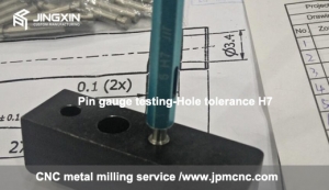 metal milling service-Pin gauge testing