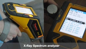X-Ray-spectrum-analyzer for rapid prototying manufacturing