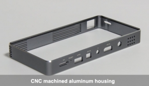CNC machined electronic products housing