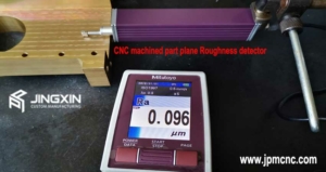 CNC machine parts plane roughness detector