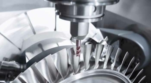 5 axis milling turbine blades