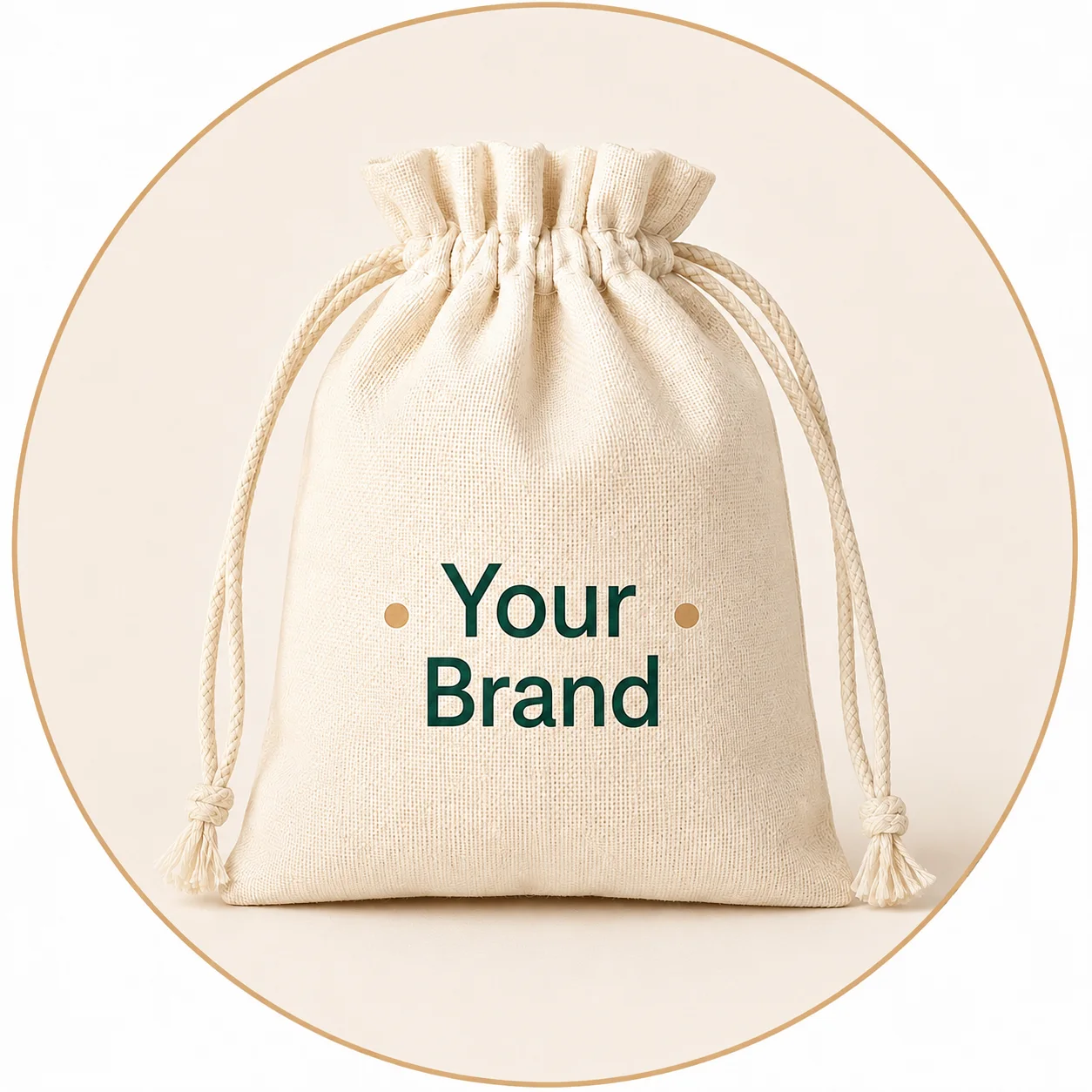 Cotton Drawstring Pouch
