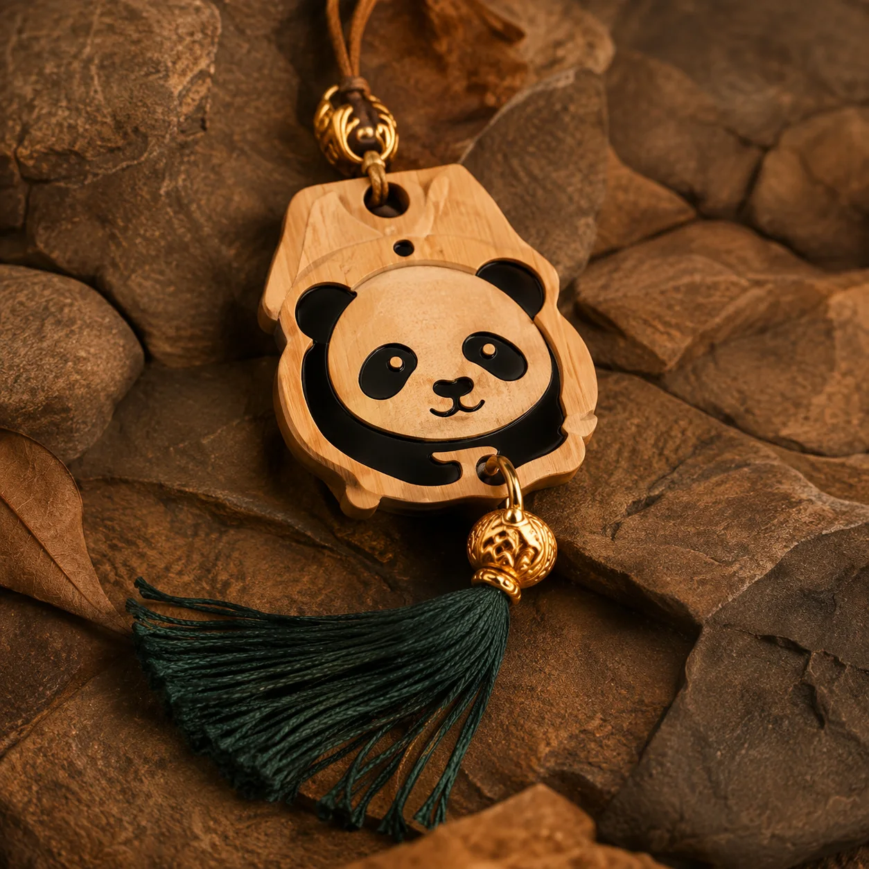 Wood Detail Keychain