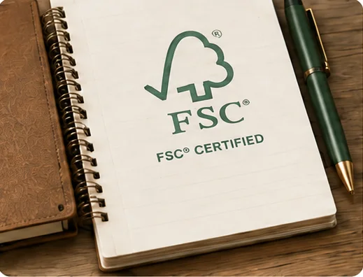 FSC-Certified Paper / Wood