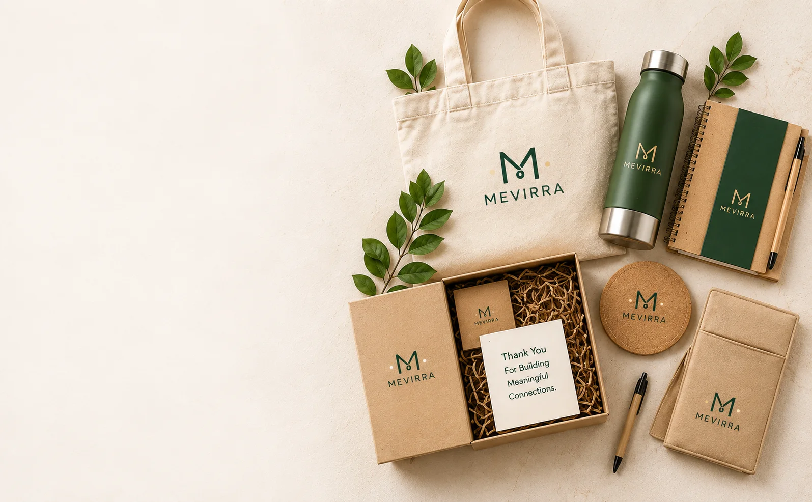 Project samples, packaging and brand details